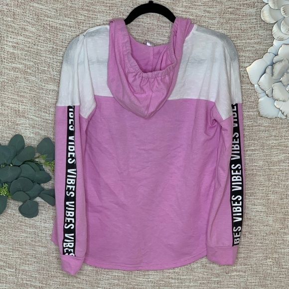 [good vibes] Athlesuire Hoodie Sweatshirt - Picture 4 of 7